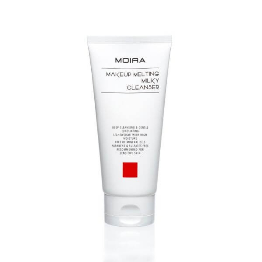 MOIRA cosmetics makeup melting milky cleanser